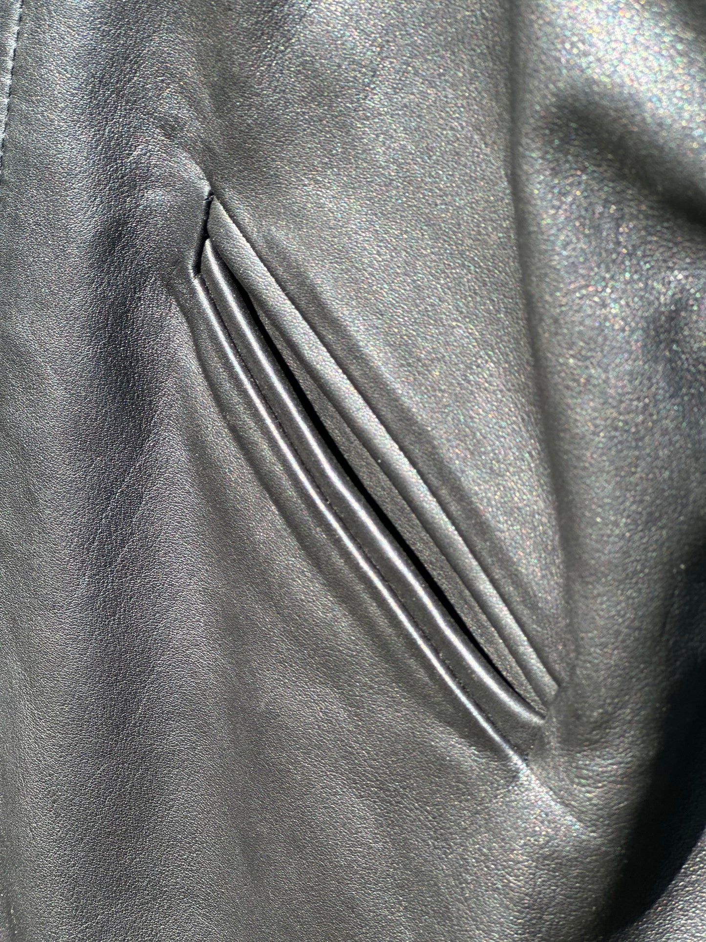 Black Italian Leather Jacket