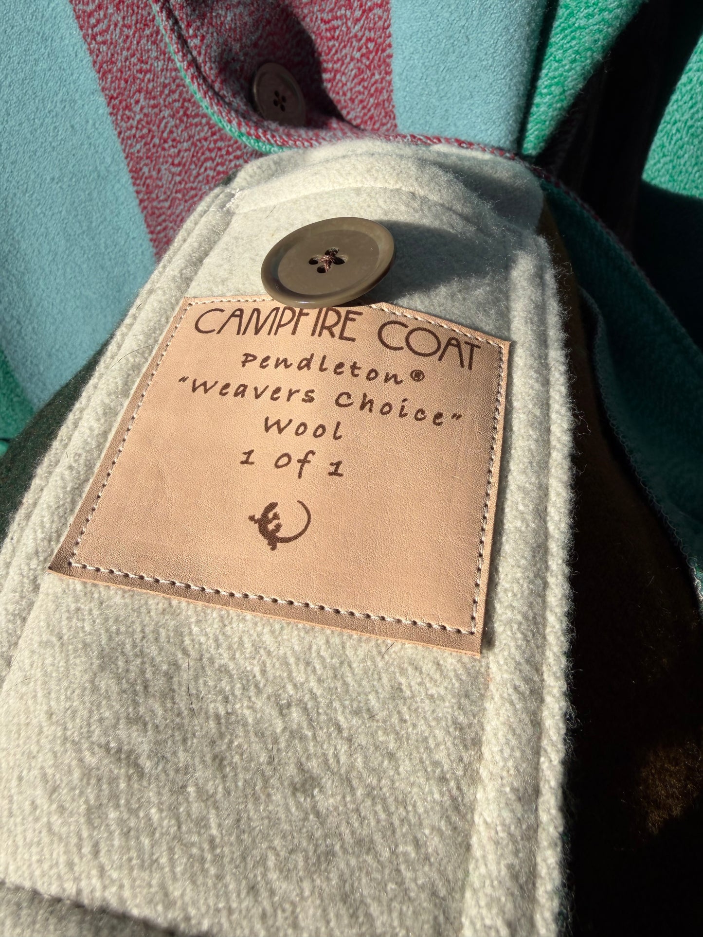 Campfire Long Coat Medium Pendleton ‘Weavers Choice’