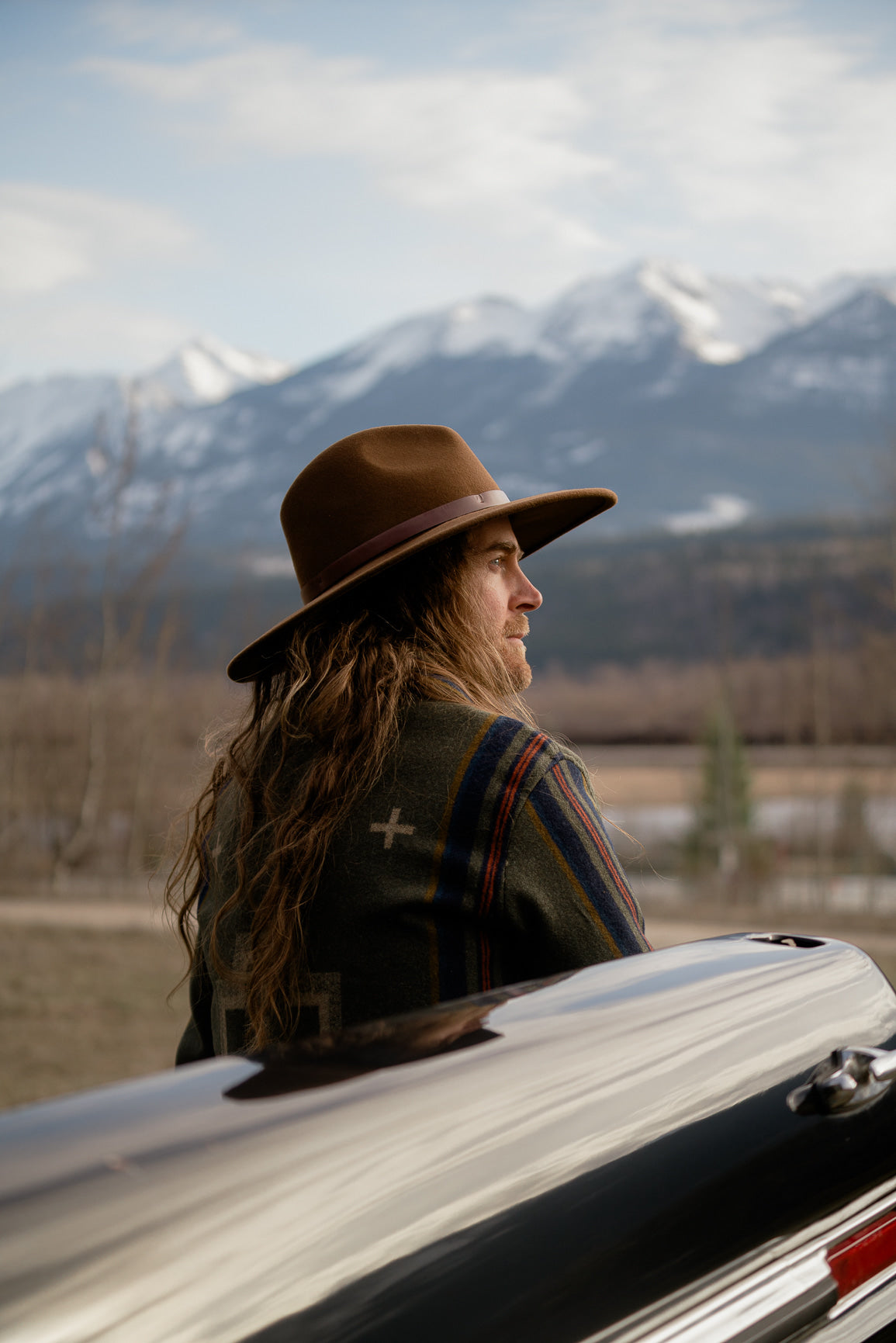 Campfire Coat Santa Fe Trail Pendleton® Gray