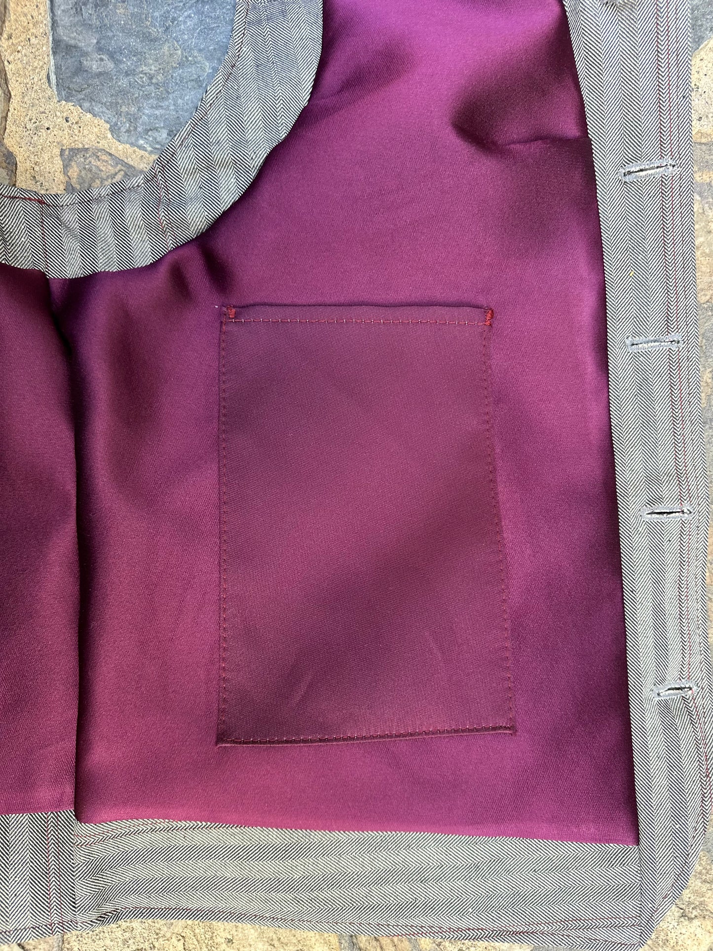 Italian Linen and Silk Packard Vest