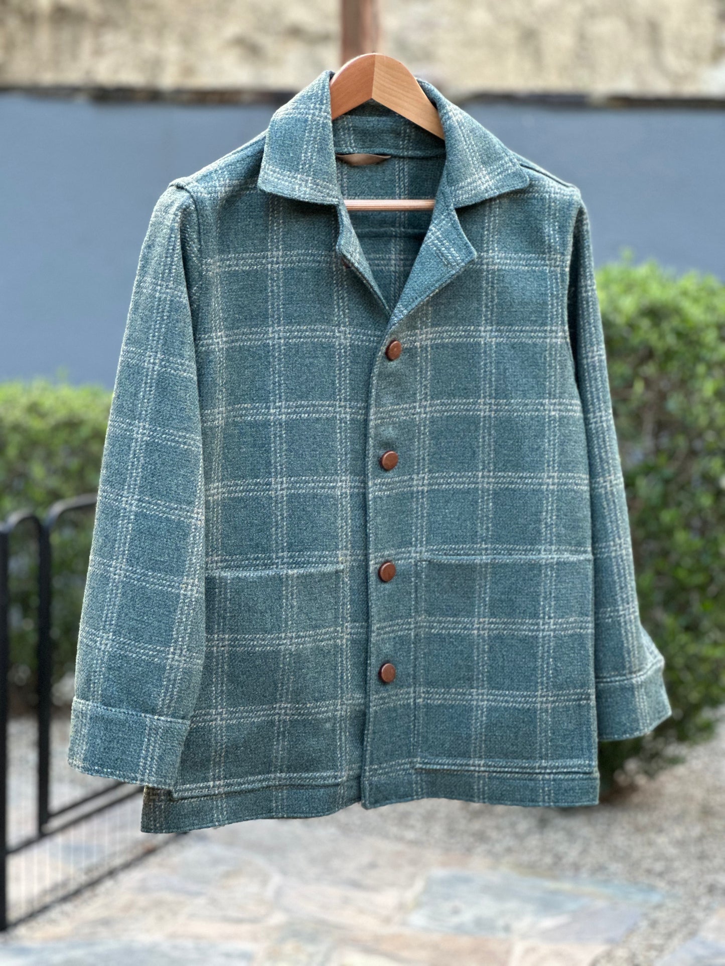 Wool Plaid Campfire Coat Small