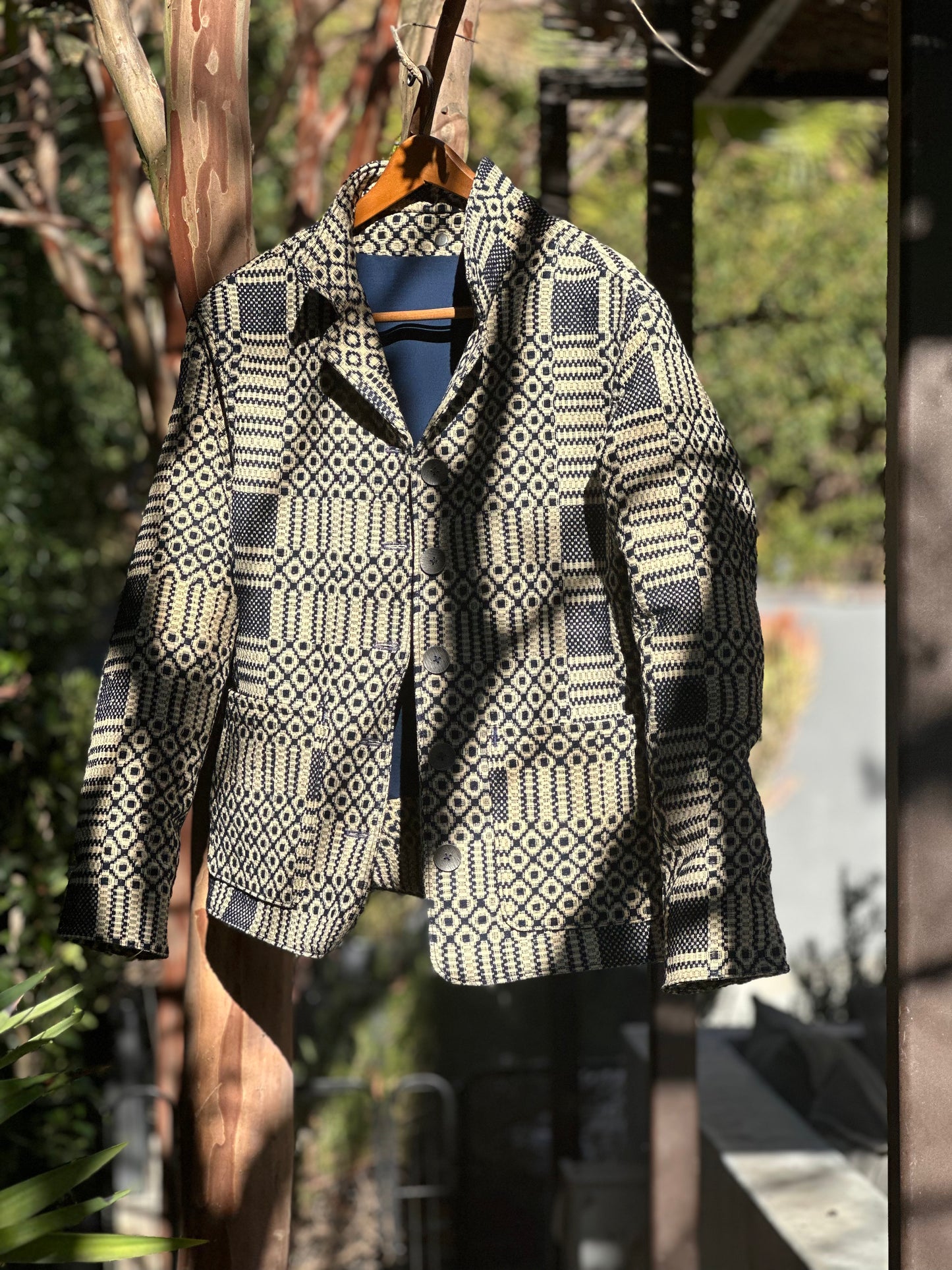 1800’s Home Spun American Wool Campfire Coat Medium