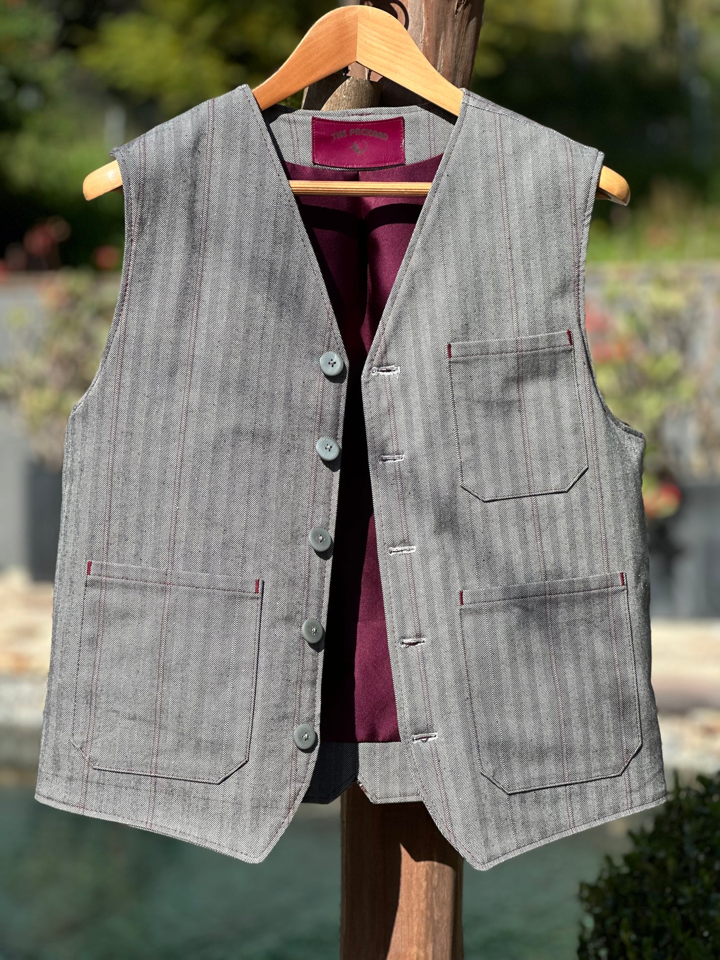 Italian Linen and Silk Packard Vest