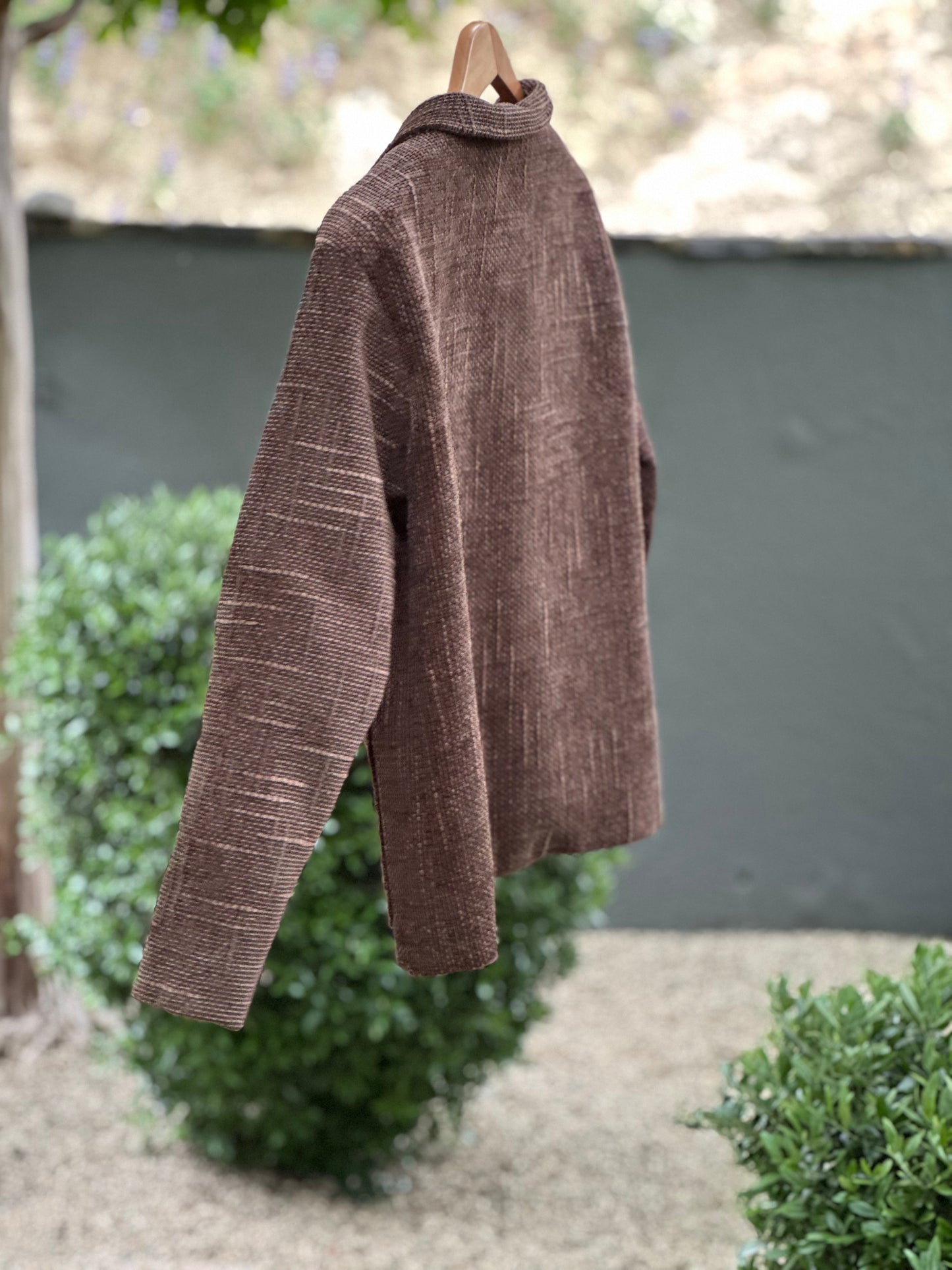 Japanese Kendo Mud dyed Cotton Campfire Coat Medium