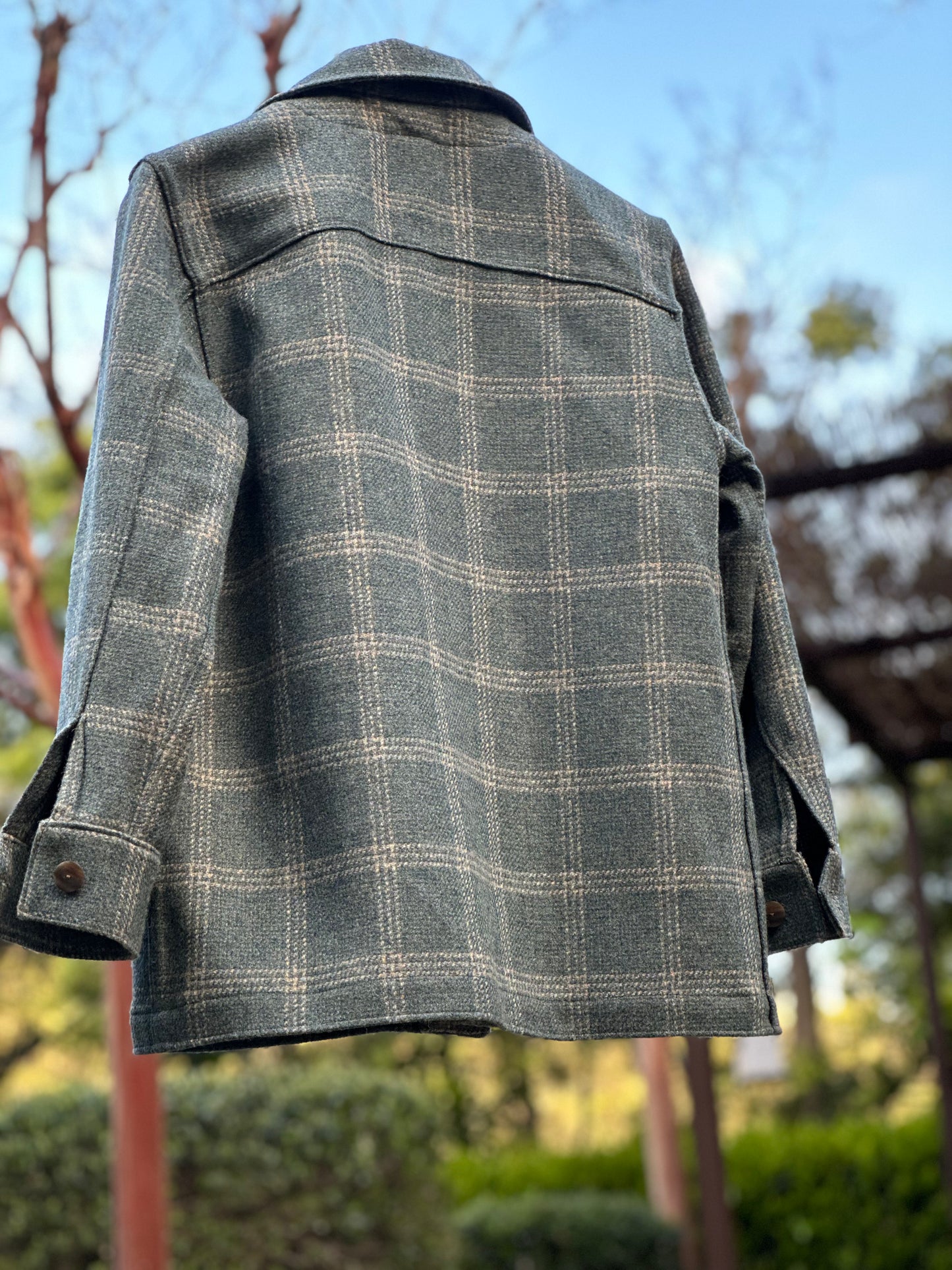 Wool Plaid Campfire Coat Small