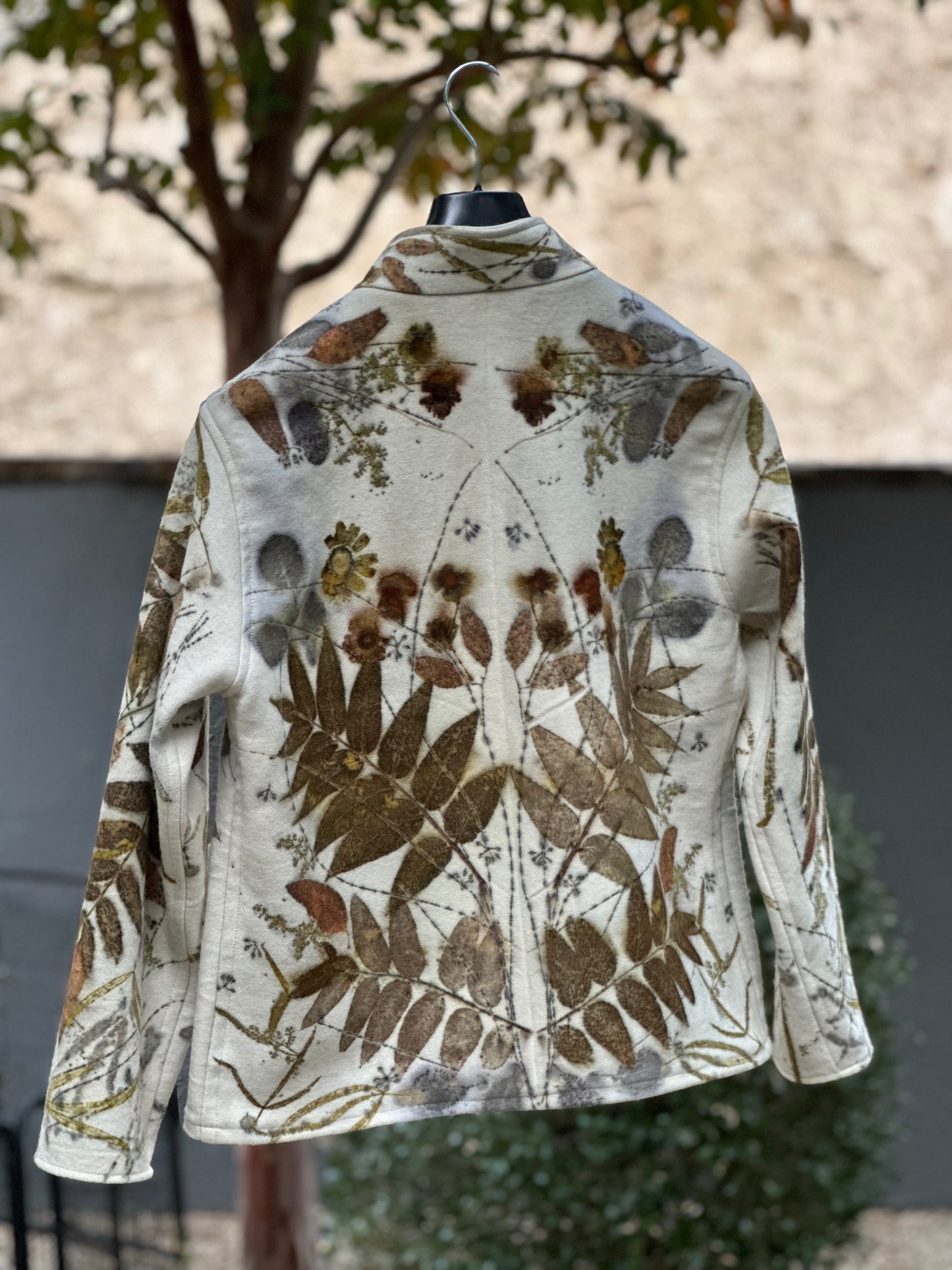 Pendleton Wool Hand Dyed Botanical Campfire Coat Medium