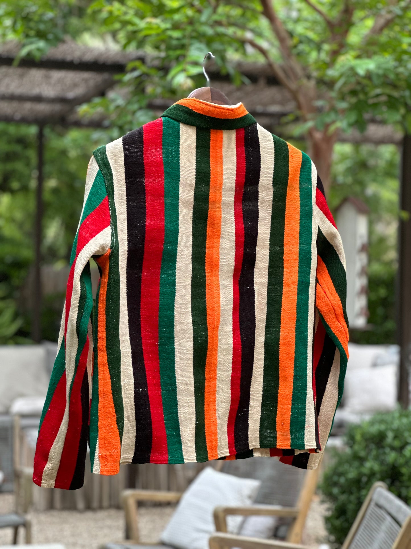 1950’s Morrocan Berber Cotton Campfire Coat Medium