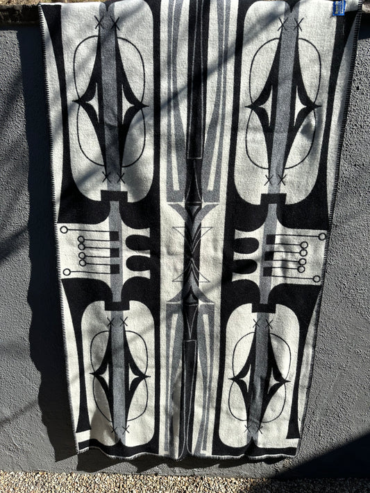White, Black & Grey Pendleton® geometric pattern