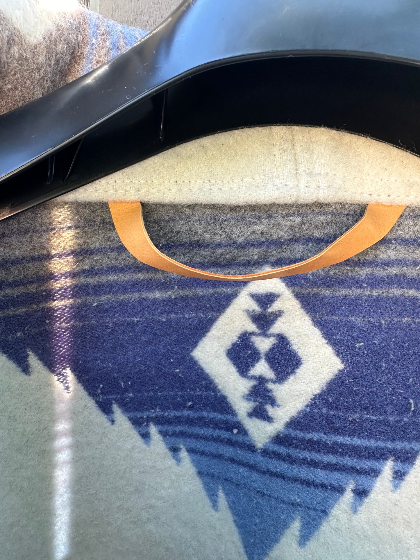 Campfire Coat Vintage white, Grey and Blue Pendleton® XL