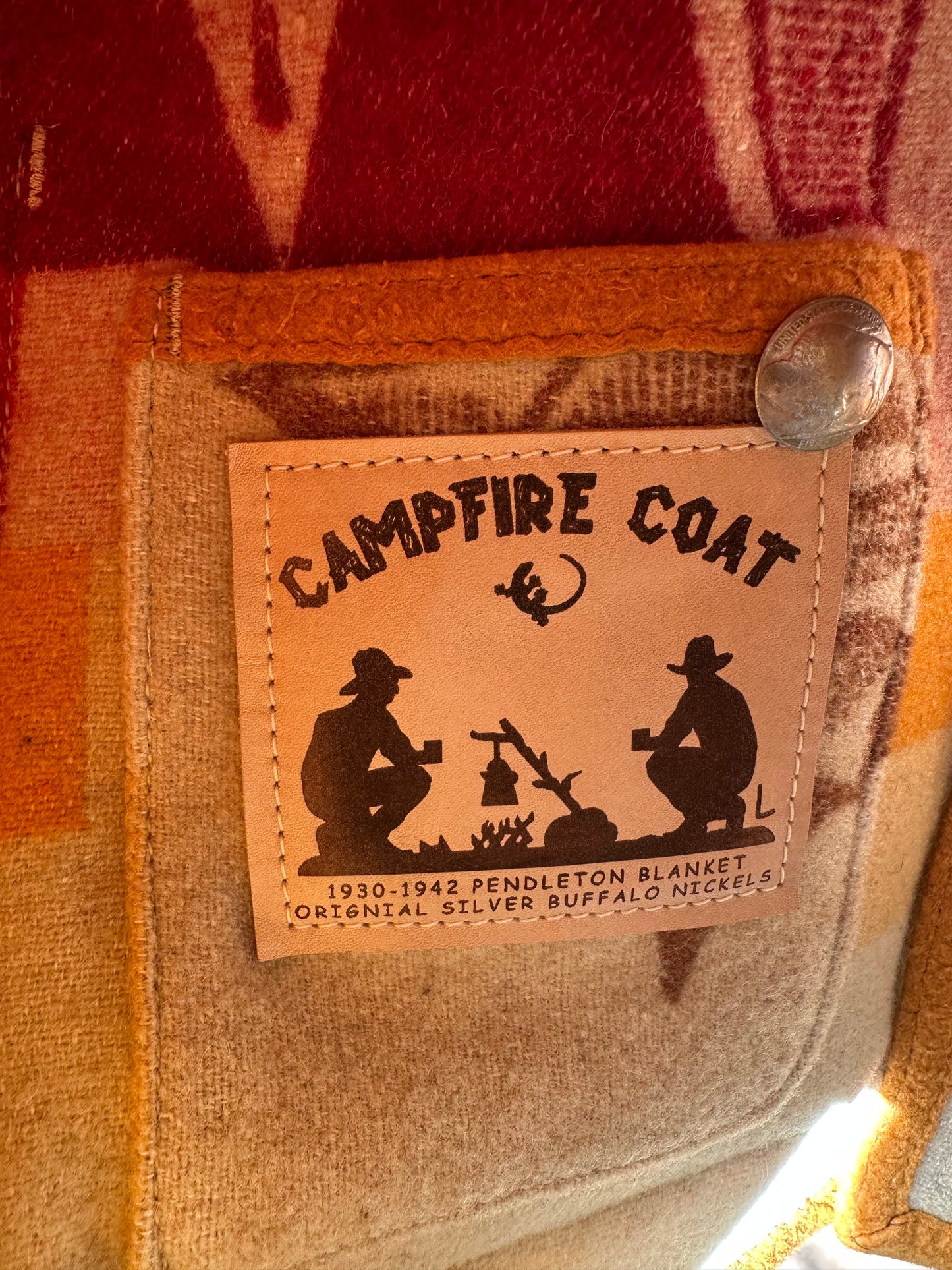 Campfire Coat 1930-1942 Pendleton® Large