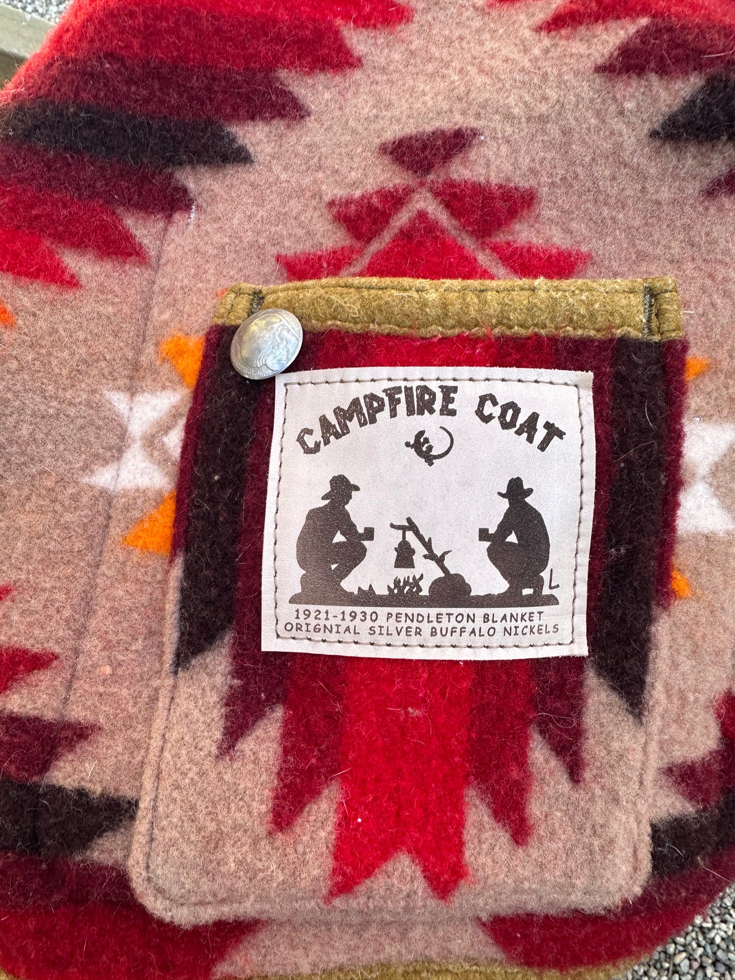 Campfire Coat 1921-1930 Pendleton® Chief Joseph Large