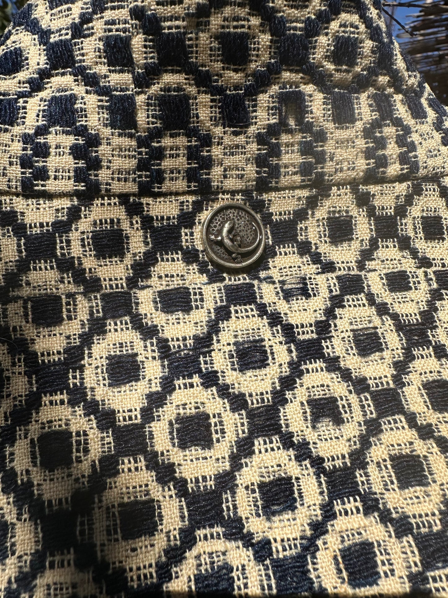 1800’s Home Spun American Wool Campfire Coat Medium