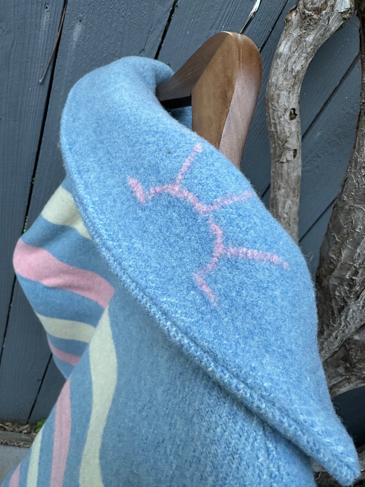 MCM American Jaquard Wool Campfire Coat Medium Women’s