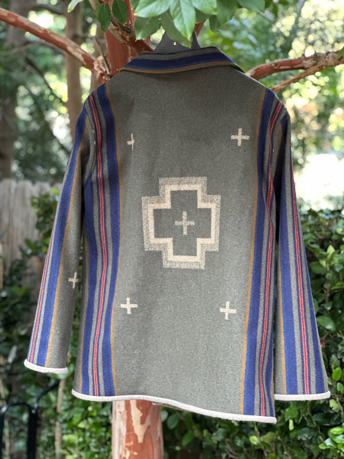 Campfire Coat Santa Fe Trail Pendleton® Gray