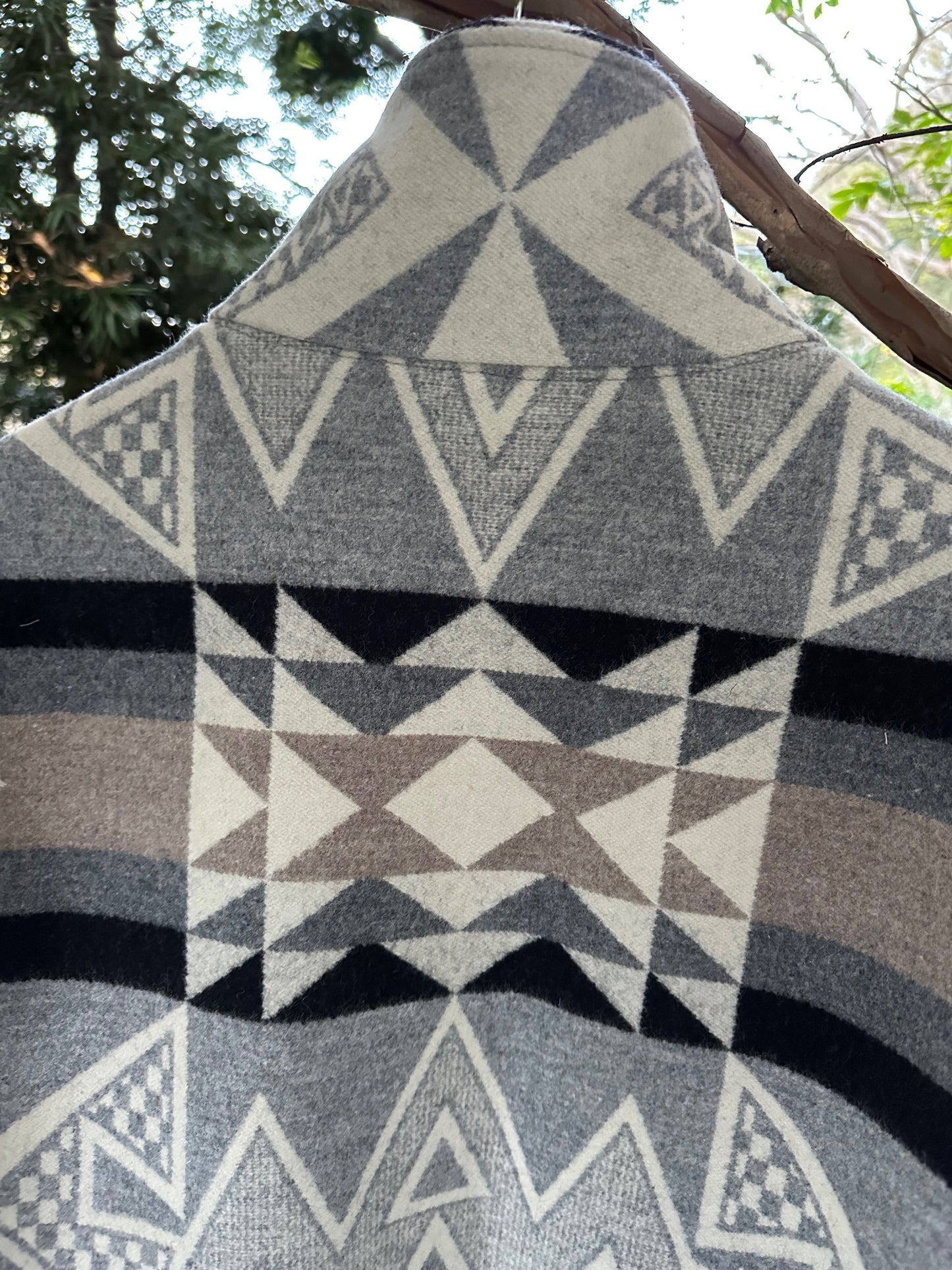 Tan Diamond Ridge Tonal Pendleton® Campfire Coat
