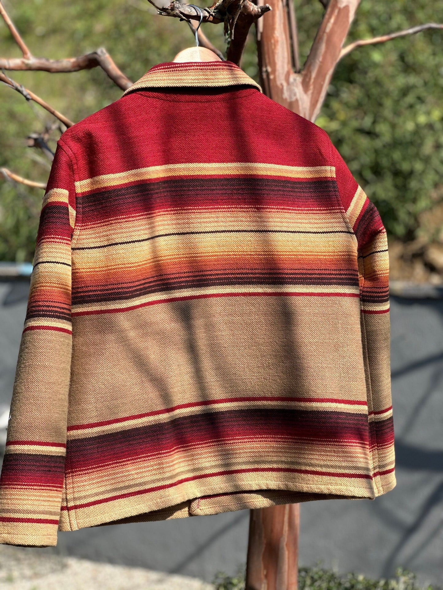 Oaxacan Vegetable Dyed Marino Wool Campfire Coat