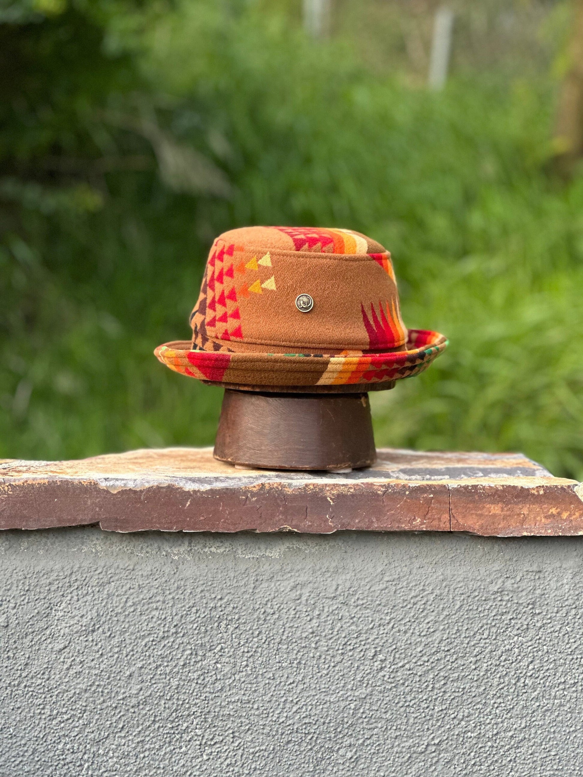 1930's Rare Pendleton® Bucket Hat L-XL