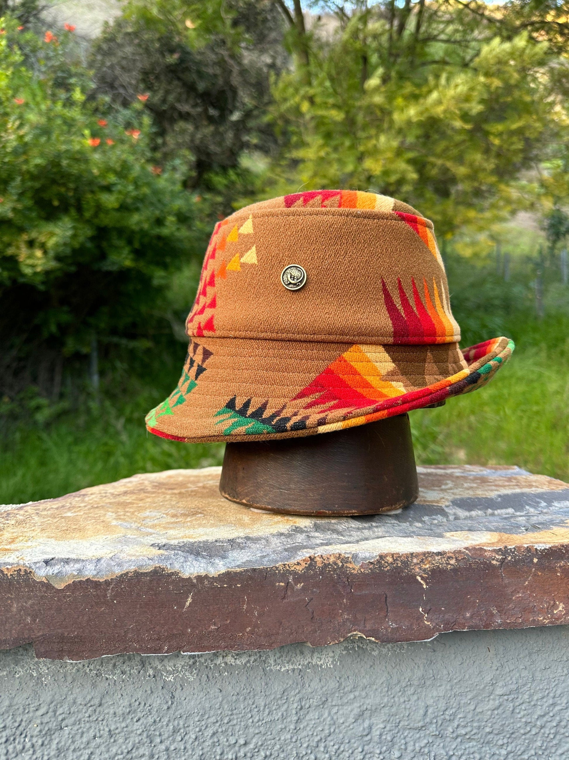 1930's Rare Pendleton® Bucket Hat L-XL