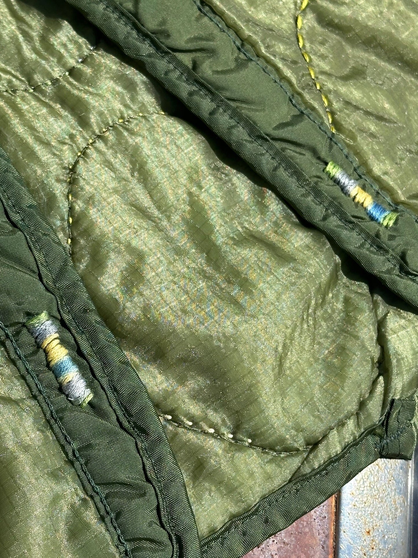 Honeysuckle M-65 Green Liner Jacket Medium
