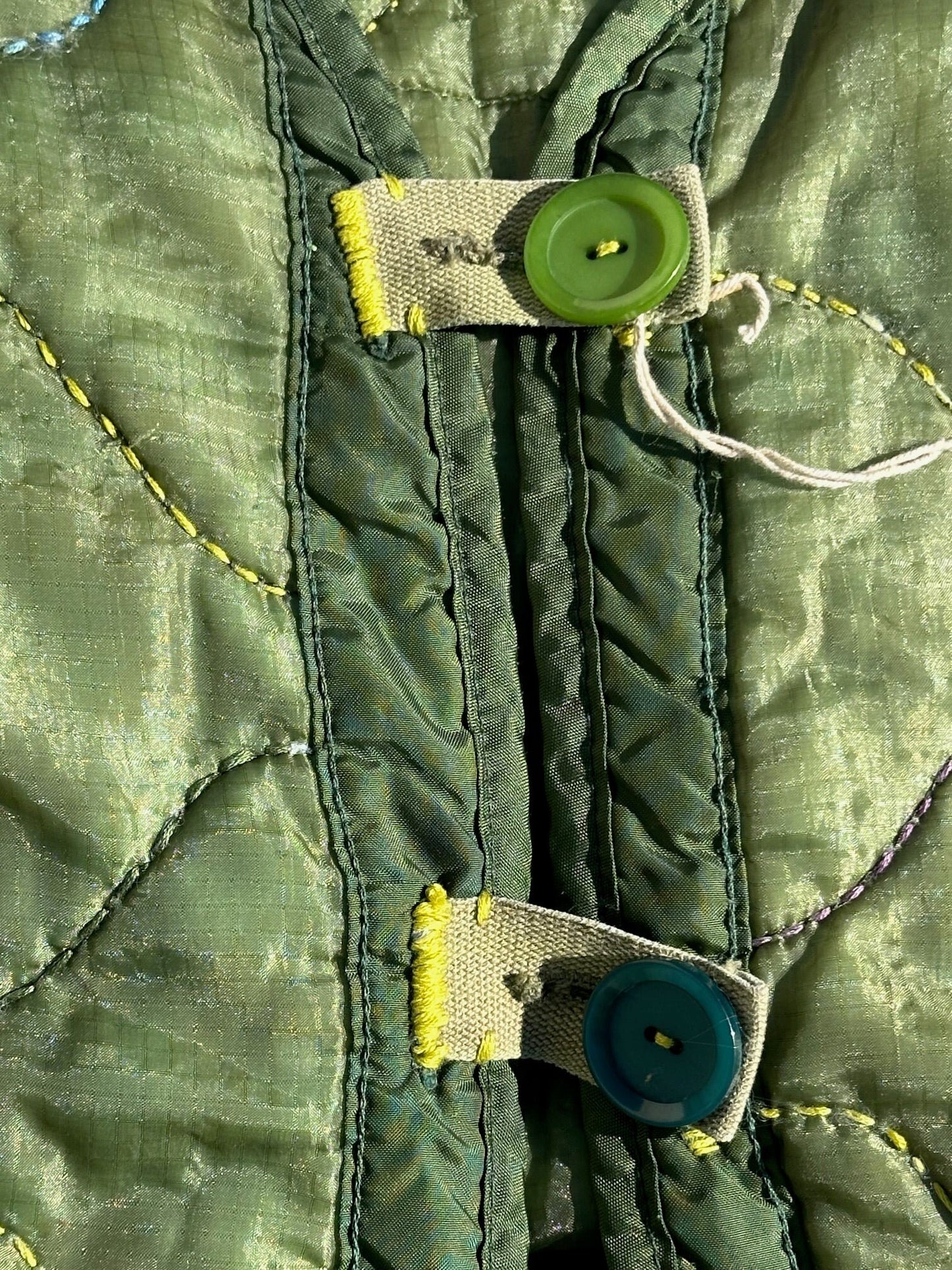 Honeysuckle M-65 Green Liner Jacket Medium