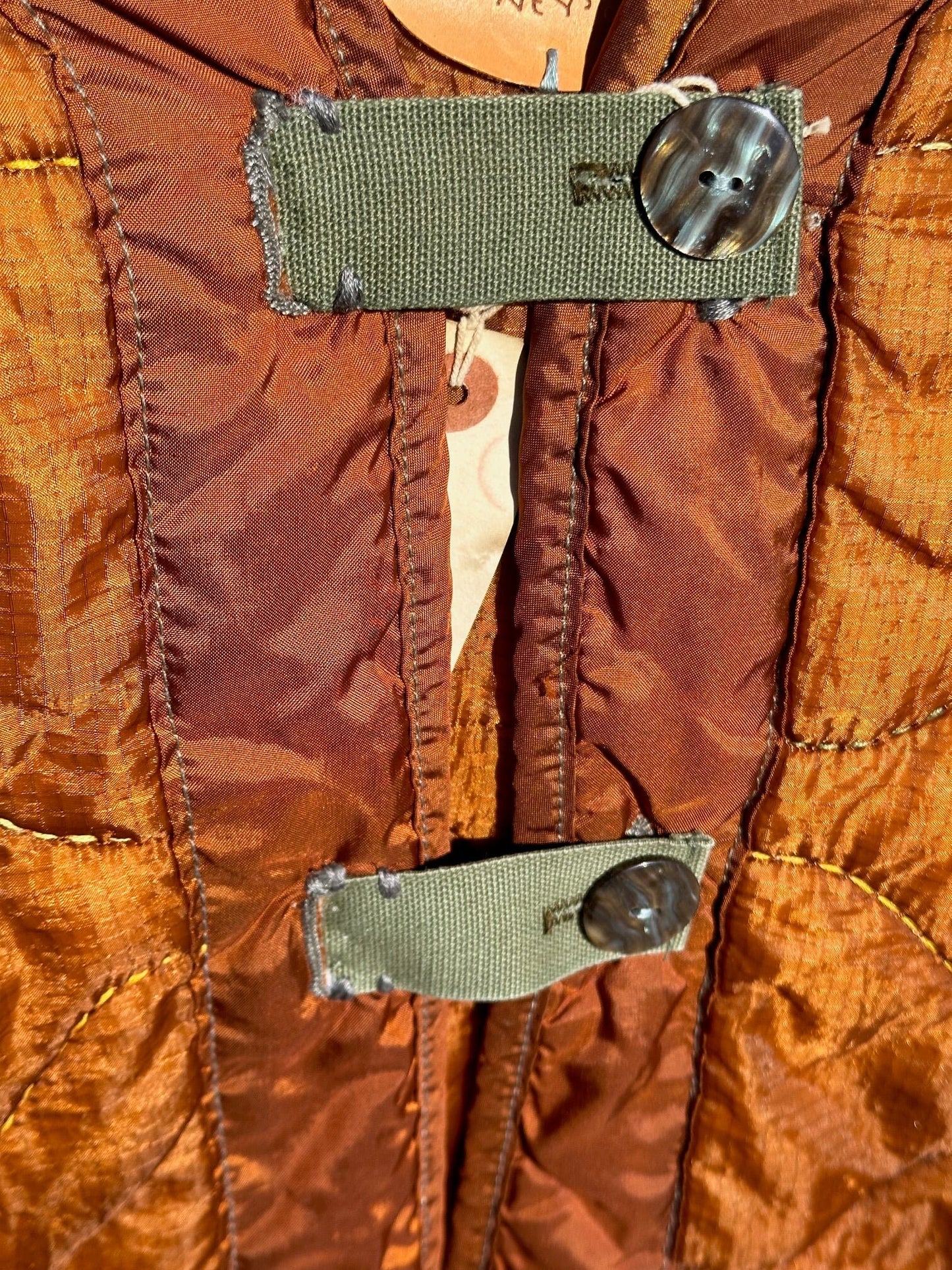 Honeysuckle M-65 Burnt Orange Liner Jacket Small