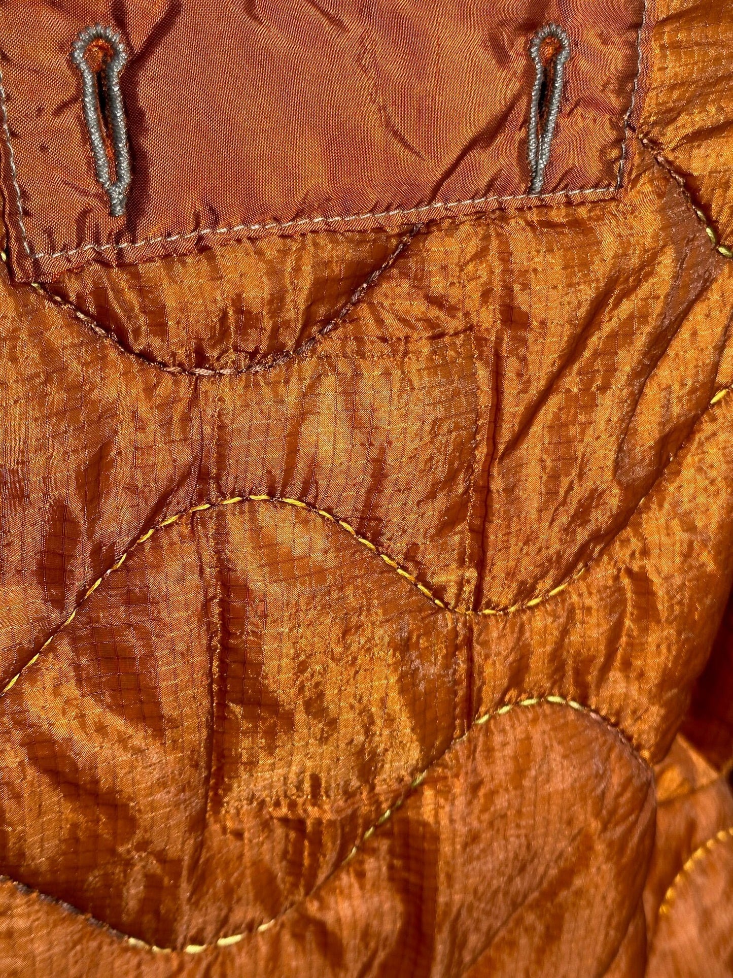 Honeysuckle M-65 Burnt Orange Liner Jacket Small