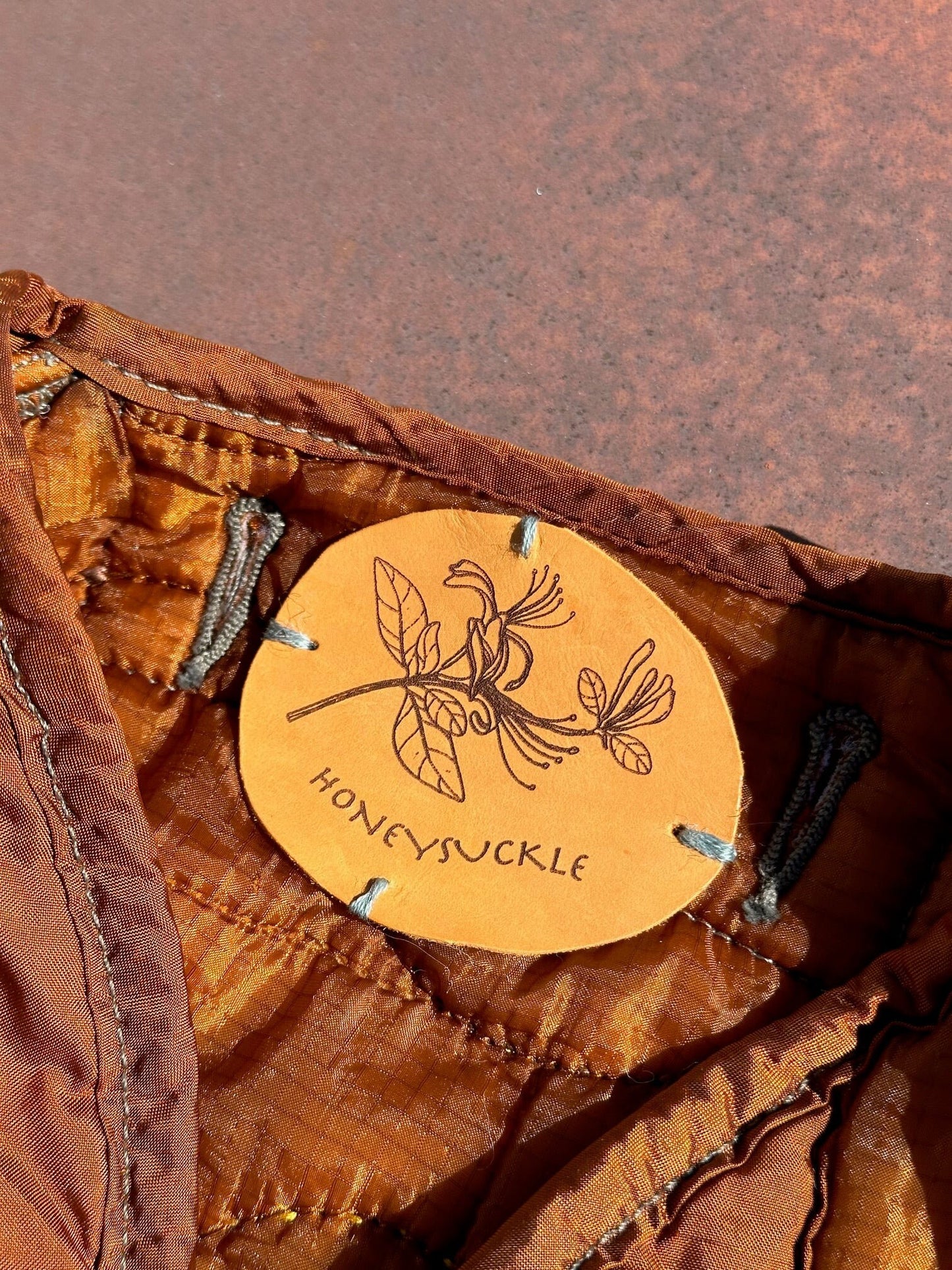 Honeysuckle M-65 Burnt Orange Liner Jacket Small
