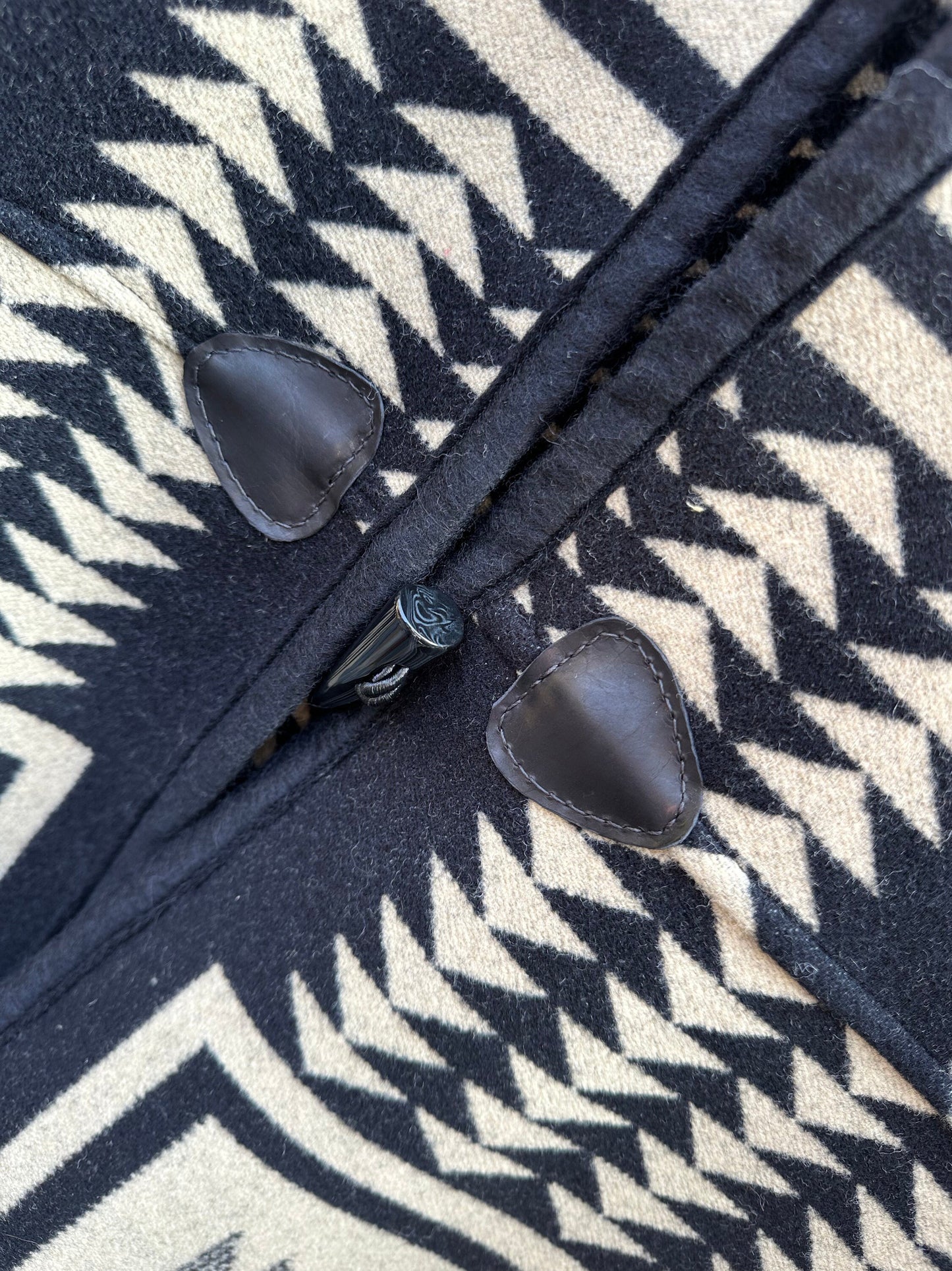 Harding Gray, Black and Bone Pendleton® Campfire Cloak