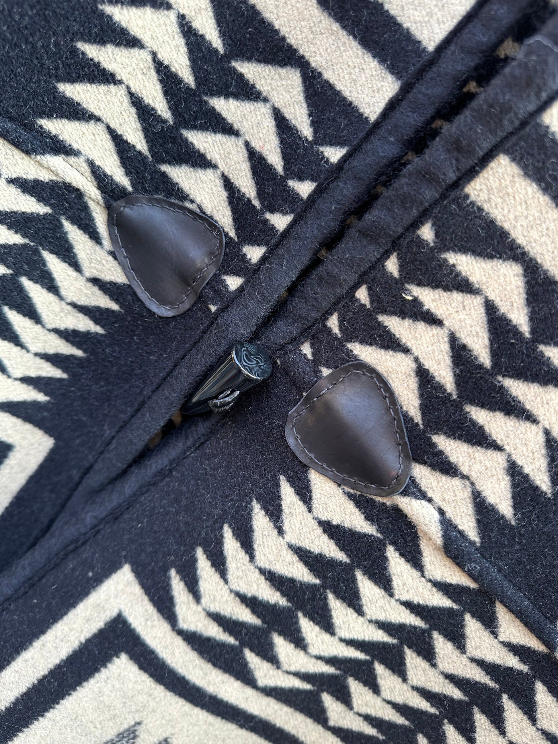 Harding Gray, Black and Bone Pendleton® Campfire Cloak