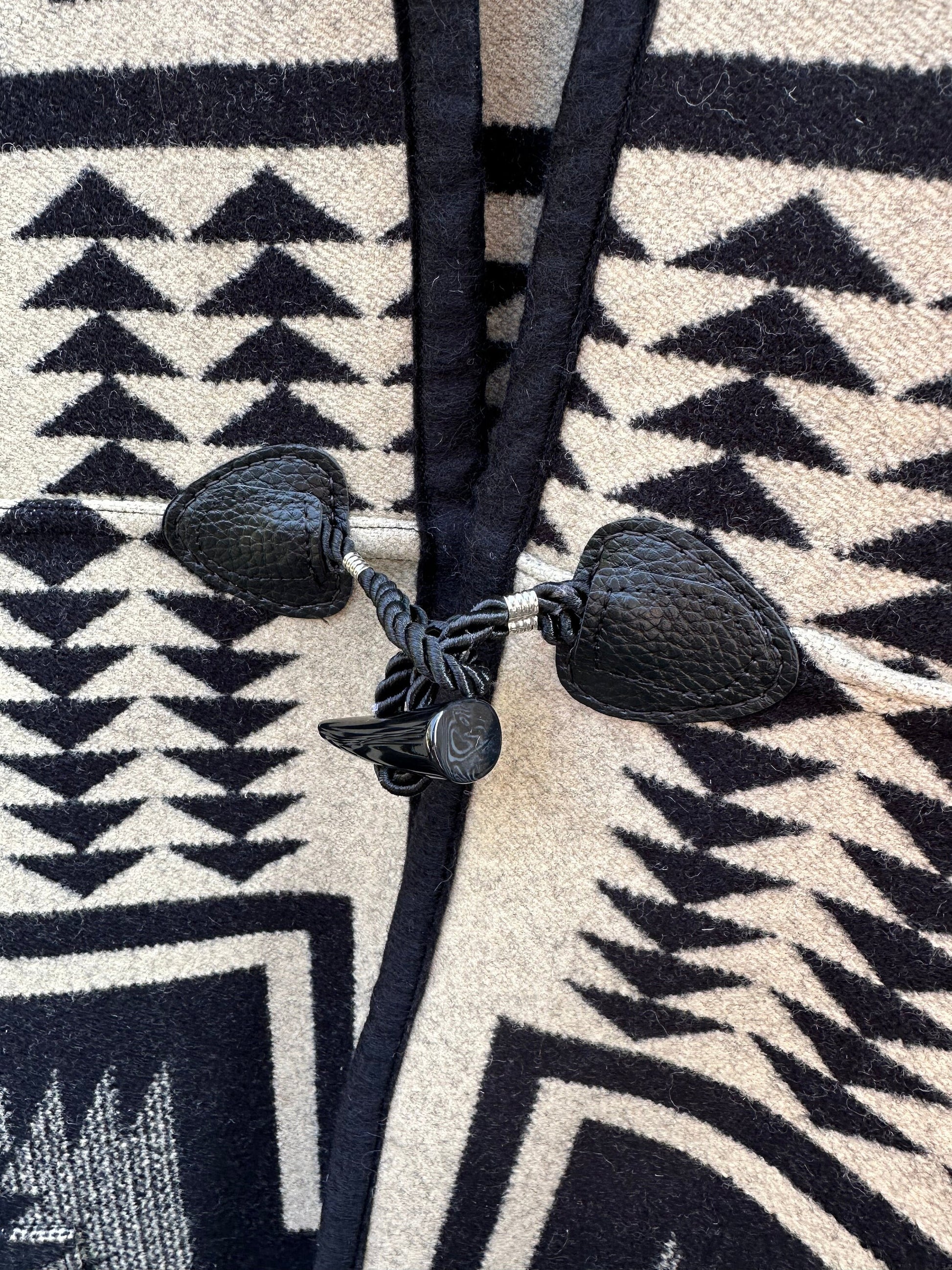 Harding Gray, Black and Bone Pendleton® Campfire Cloak