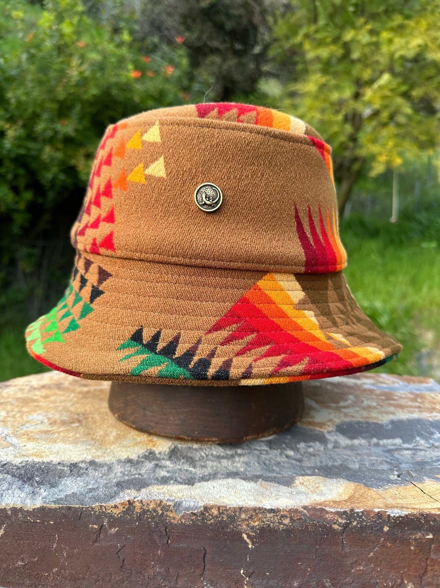 1930's Rare Pendleton® Bucket Hat L-XL