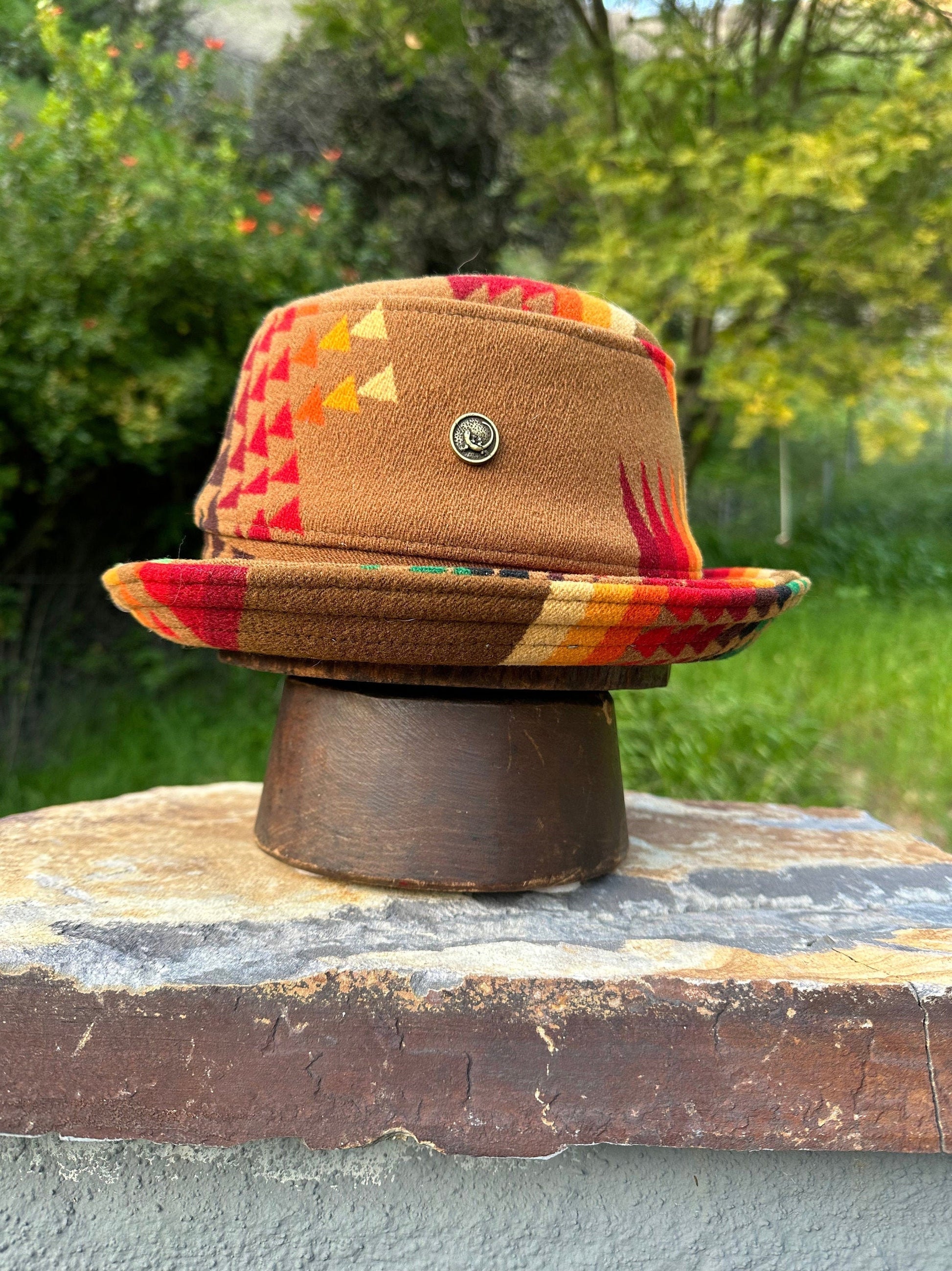 1930's Rare Pendleton® Bucket Hat L-XL