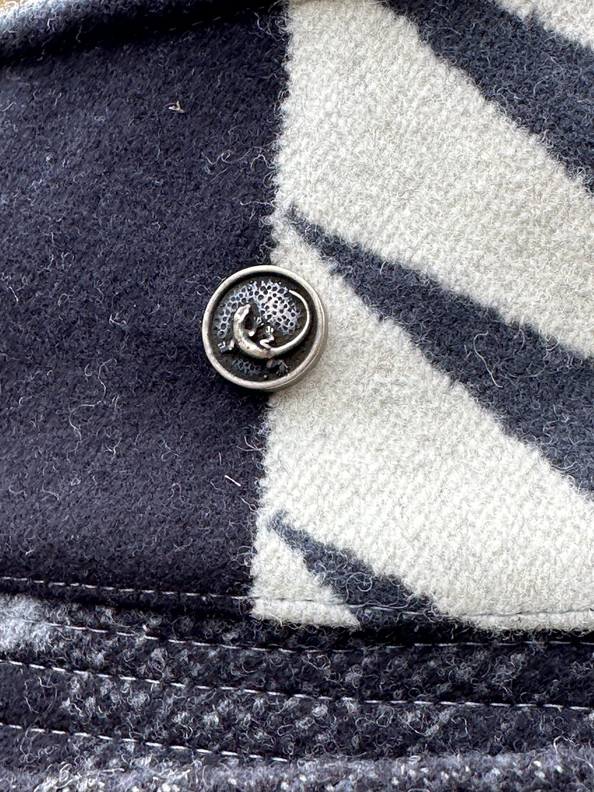 Black, white & gray Pendleton® Bucket Hat L-XL