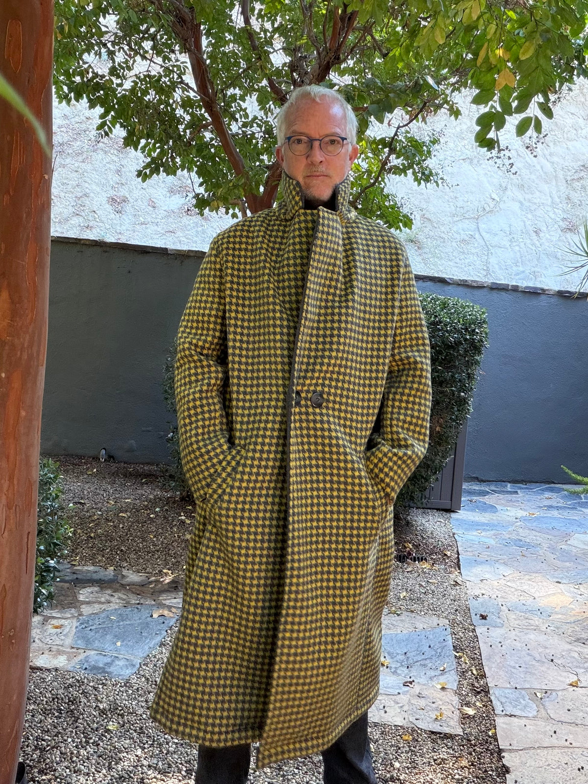 Campfire Long Coat Medium Cashmere/Wool Blend