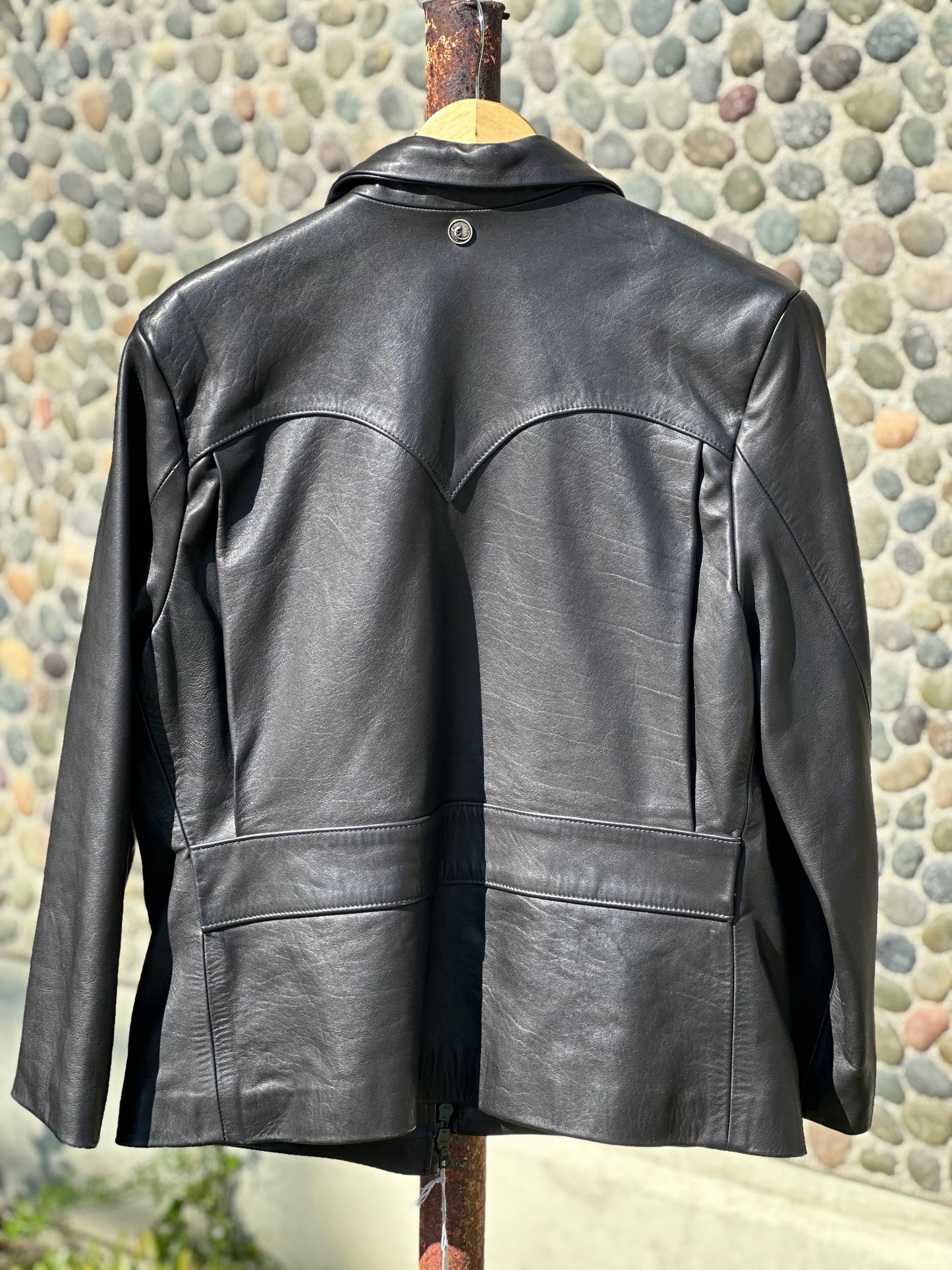 Black Italian Leather Jacket