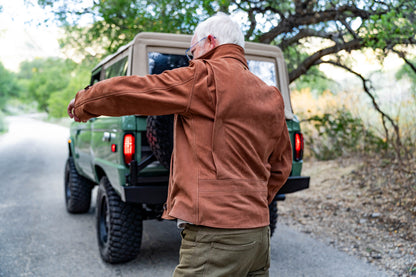 Auburn Leather Jacket Medium