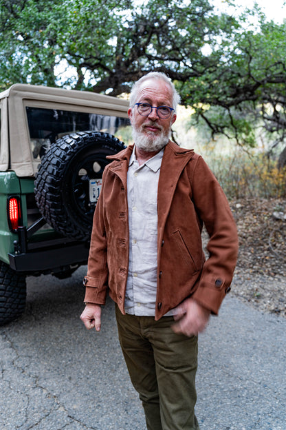 Auburn Leather Jacket Medium