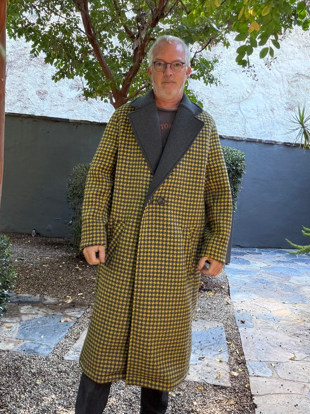 Campfire Long Coat Medium Cashmere/Wool Blend