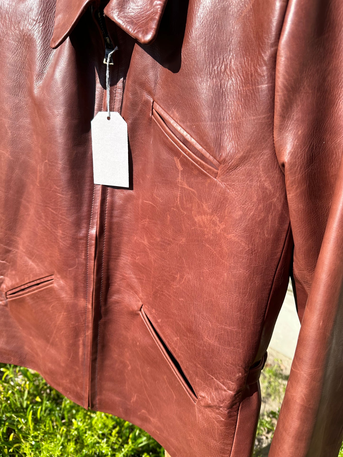 Brown Italian Leather Jacket