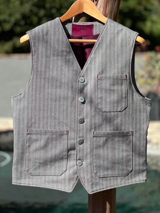 Italian Linen and Silk Packard Vest