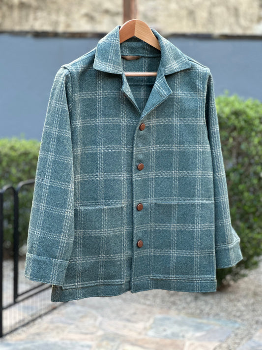 Wool Plaid Campfire Coat Small