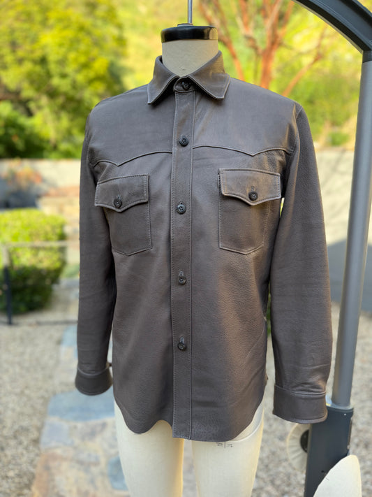 Lambskin Leather Jacket Medium