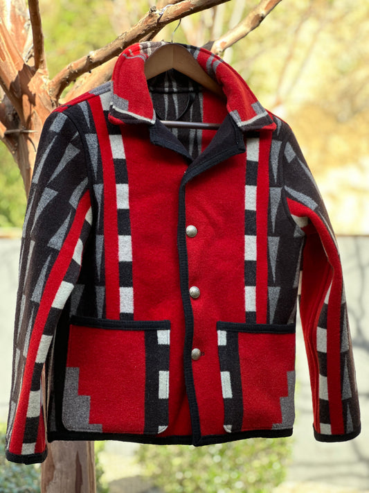 Campfire Coat Pendleton® Hidatsa Wool