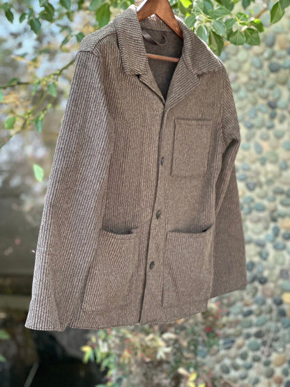 Wool/Cashmere Cucinelli Campfire Coat Medium