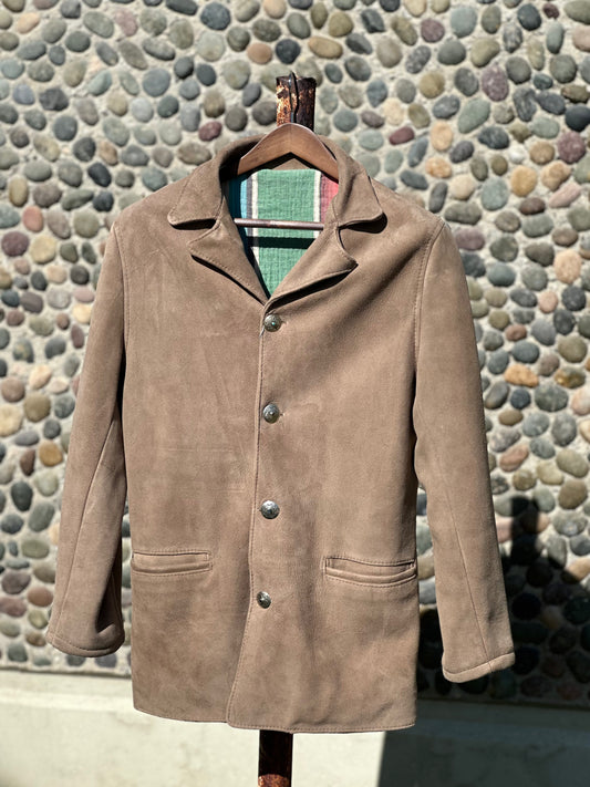 Brain Tanned Deerskin Ranch Coat