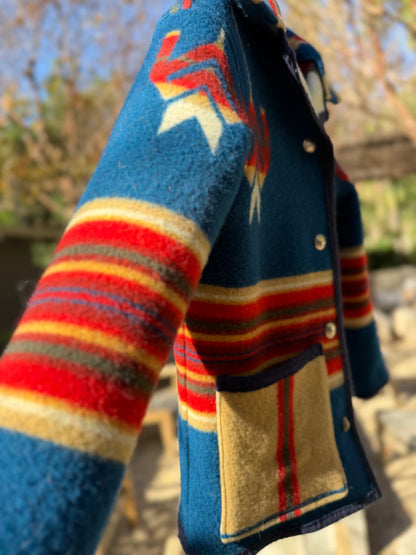 Campfire Coat Vintage Pendleton® Wool Small