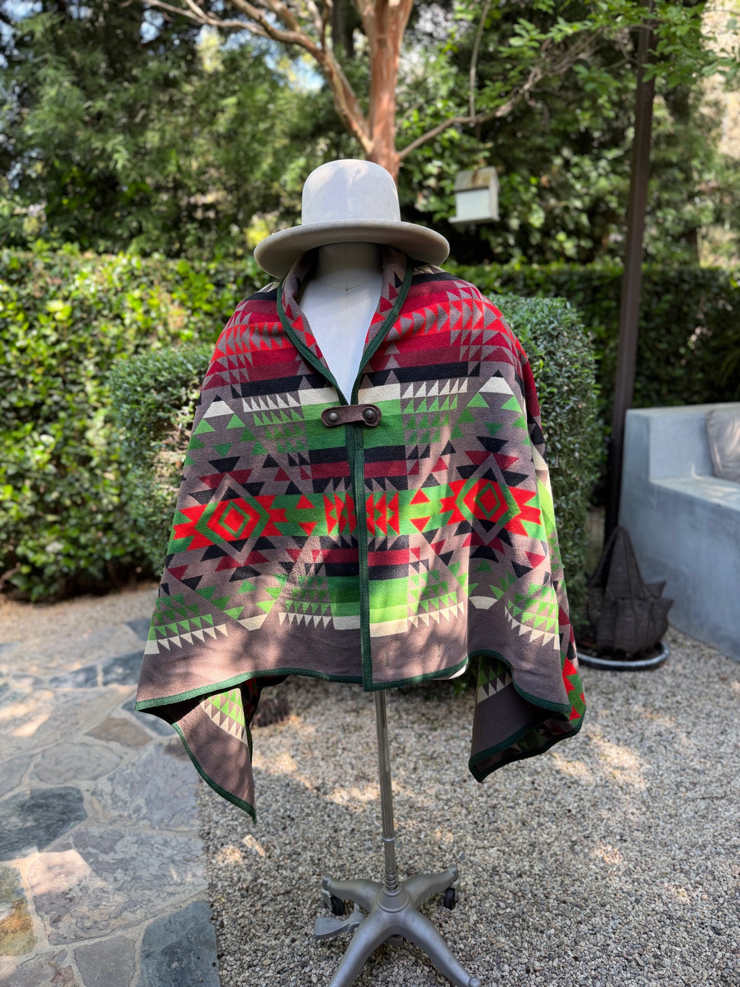 1940’s Pend Wool Campfire Cloak