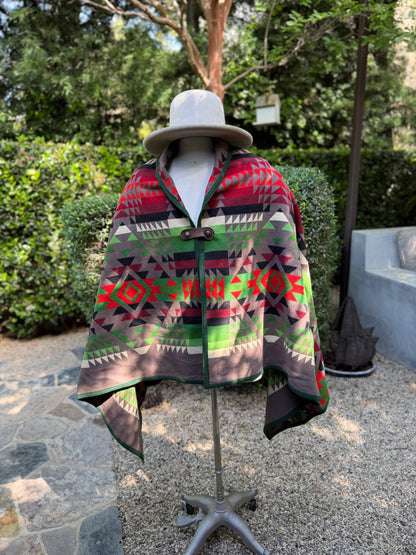1940’s Pend Wool Campfire Cloak