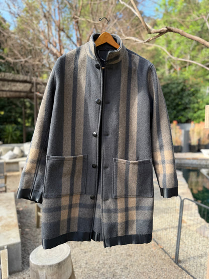 Campfire Long Coat Medium NOS British Wool