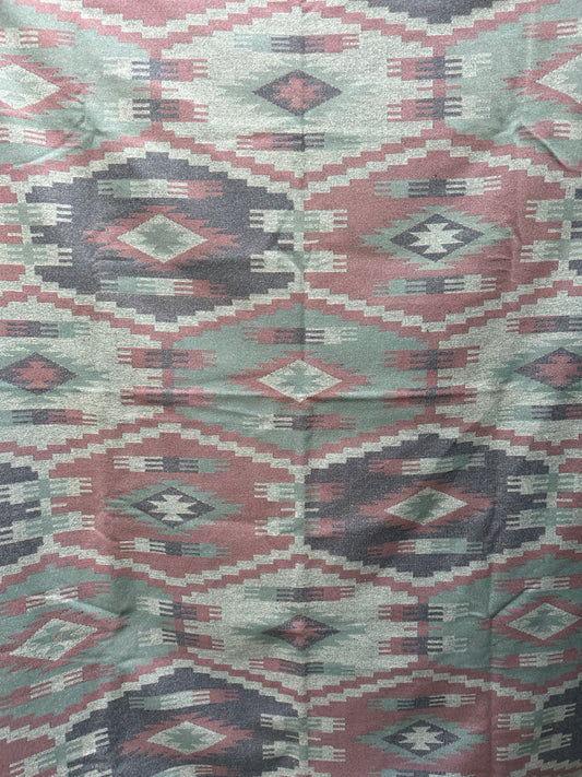 1960’s Muted Pastel Santa Fe Wool